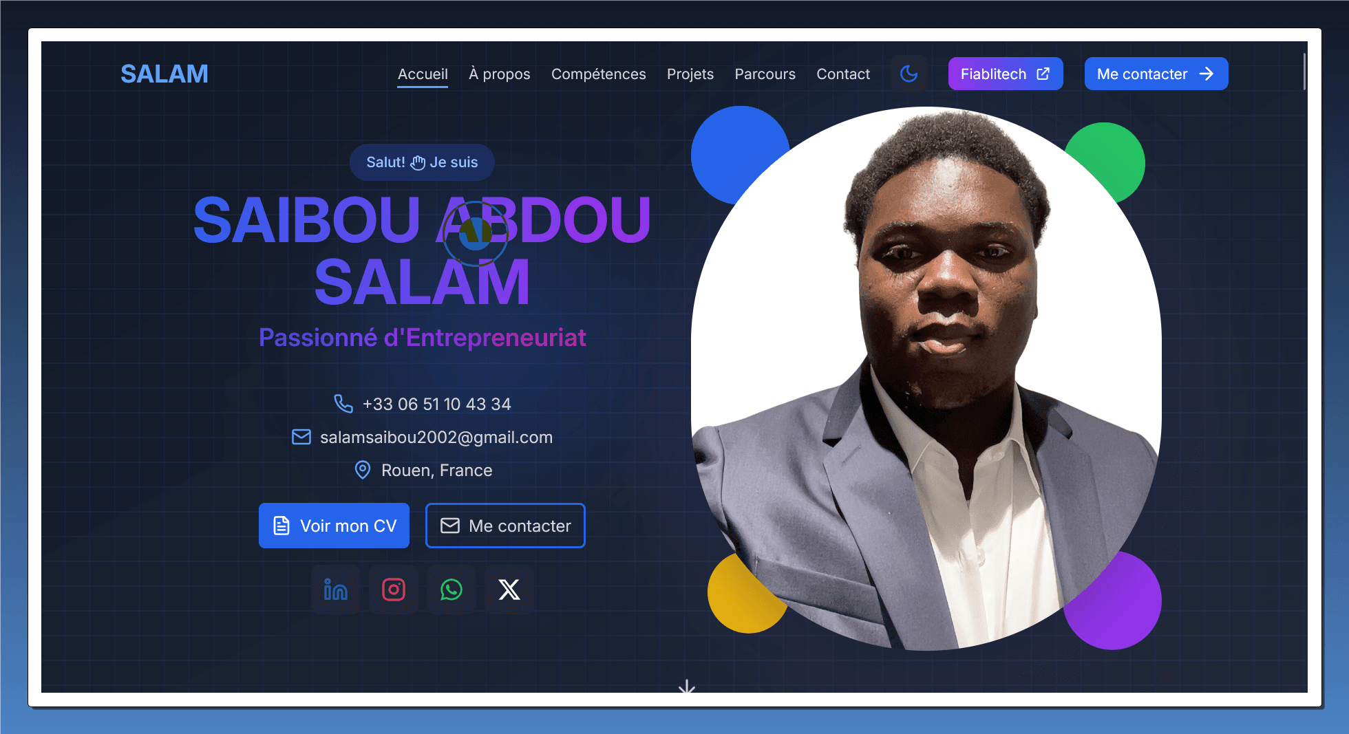 Salam Portfolio